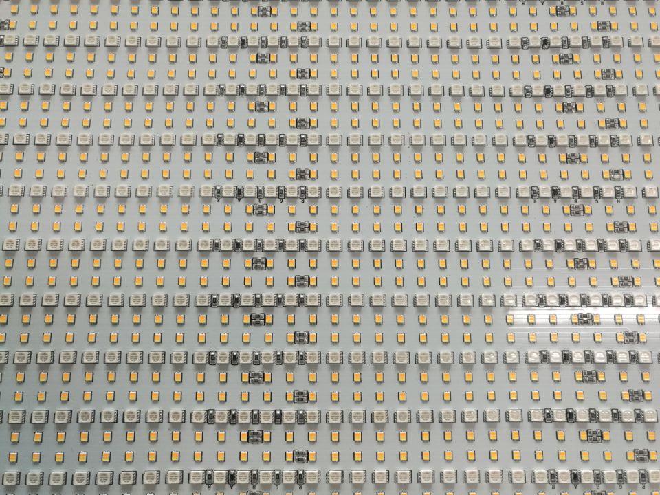 LED manufacturer full spectrum Ra95 24V CCT tunable light weight flexible led pad