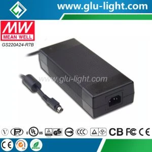220 W 24 V AC-DC Meanwell Industrial Adapter GS220A24-R7B
